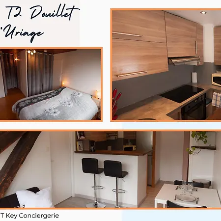 Le T2 Douillet D'uriage - Le Louvre - Cure Thermale Uriage- Proche Chamrousse - Jusqu'a 3 Personnes - Region Agreable En Toute Saison Vaulnaveys-le-Haut